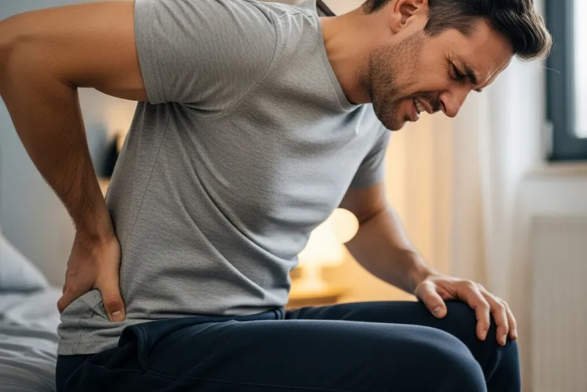 Rwa kulszowa – przyczyny, objawy i skuteczne ćwiczenia